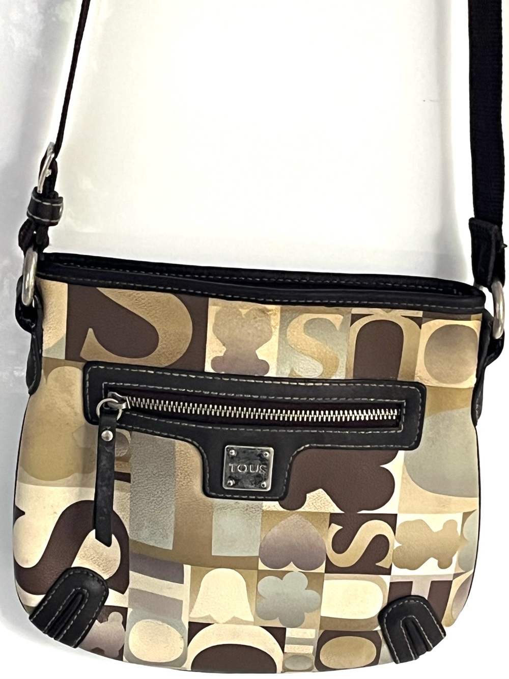 TOUS Kaos Icon Multi Crossbody Messenger Bag